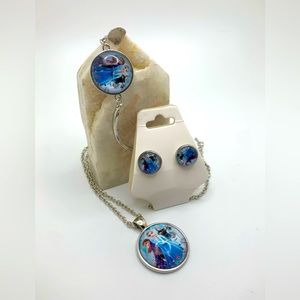 Girls Frozen Jewelry Set